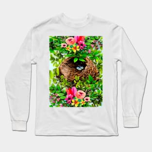 Bird Nest Long Sleeve T-Shirt